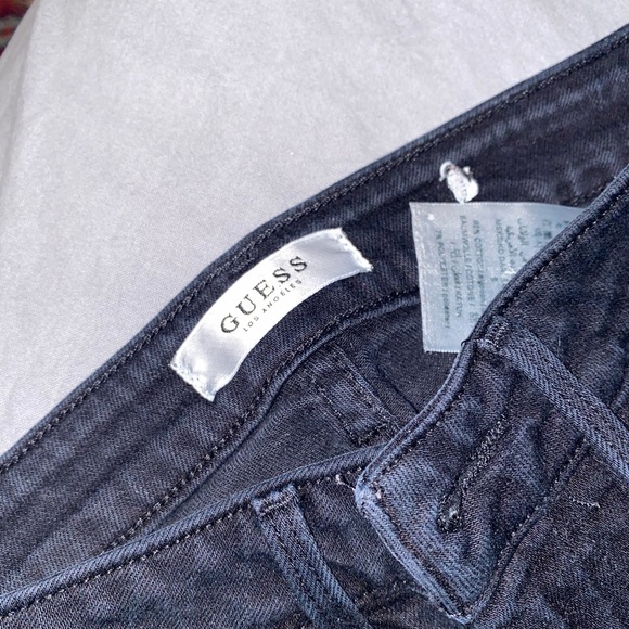 Guess high waisted black skinny jeans - Picture 3 of 6